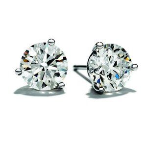 Lab Grown Diamond Stud Earrings